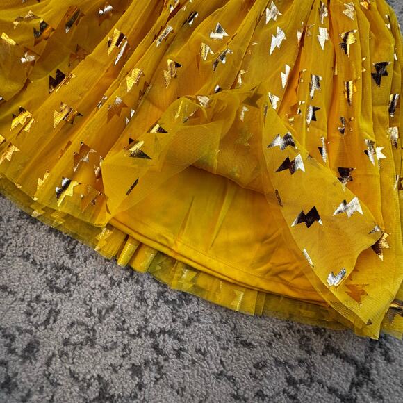 Girls Pokemon Pikachu Dress Hoodie Tutu Sz Medium (7/8) - Picture 6 of 6